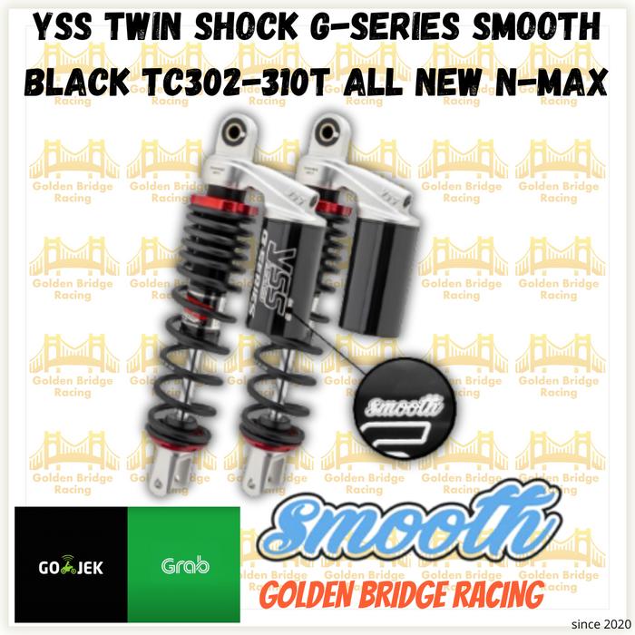 Gambar YSS Shock Shockbreaker NMAX 2020 New YSS G Series 310mm Black dari Golden bridge shop undefined Tokopedia