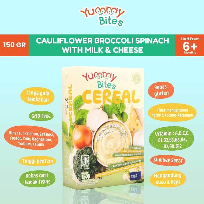 Gambar Yummy Bites Cereal - Broccoli dari TIPTOP BABYSHOP undefined Tokopedia
