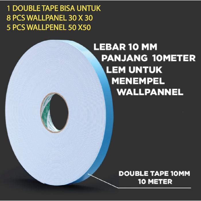 Gambar Wallpaper 3D Wall Panel Wallpanel 3D Bahan PVC Dekorasi Dinding Kokoh - Double Tape dari Partner Decorindo undefined Tokopedia
