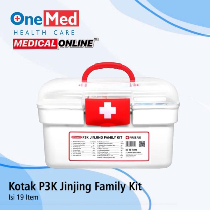 Gambar P3K ONEMED FIRST AID KID POCKET BAG / TAS DOMPET P3K MEDICALONLINE MEDICAL ONLINE - Jinjing 19 item dari MEDICAL ONLINE_NEW undefined Tokopedia