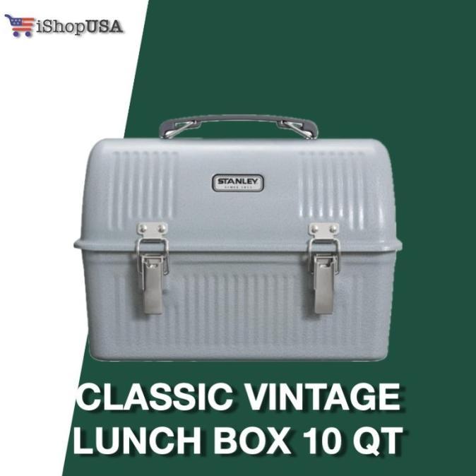 Gambar [LIMITED EDITION] - STANLEY | CLASSIC VINTAGE LUNCH BOX 10QT PREMIUM - HammertonSilver dari 104 dotco undefined Tokopedia