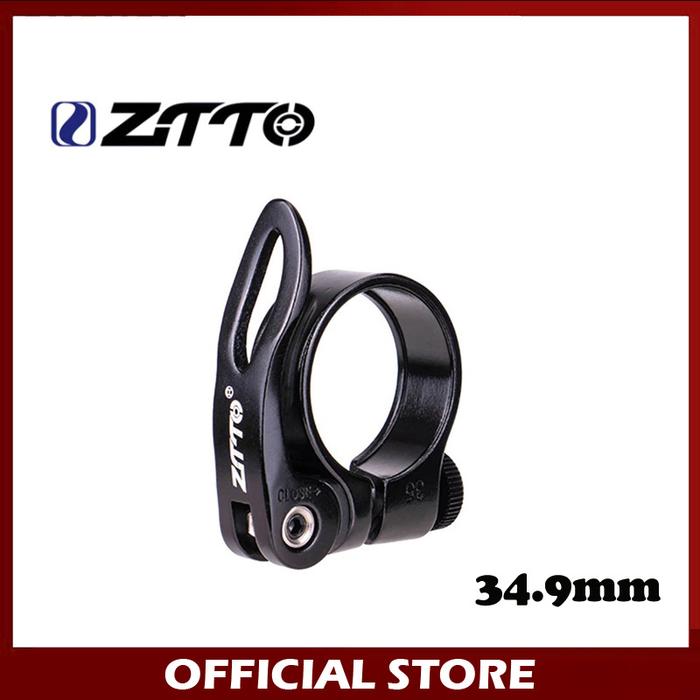 Gambar ZTTO Quick Release Seat Clamp 34.9 mm Sepeda Klem Seatpost QR Hitam dari vesantra undefined Tokopedia