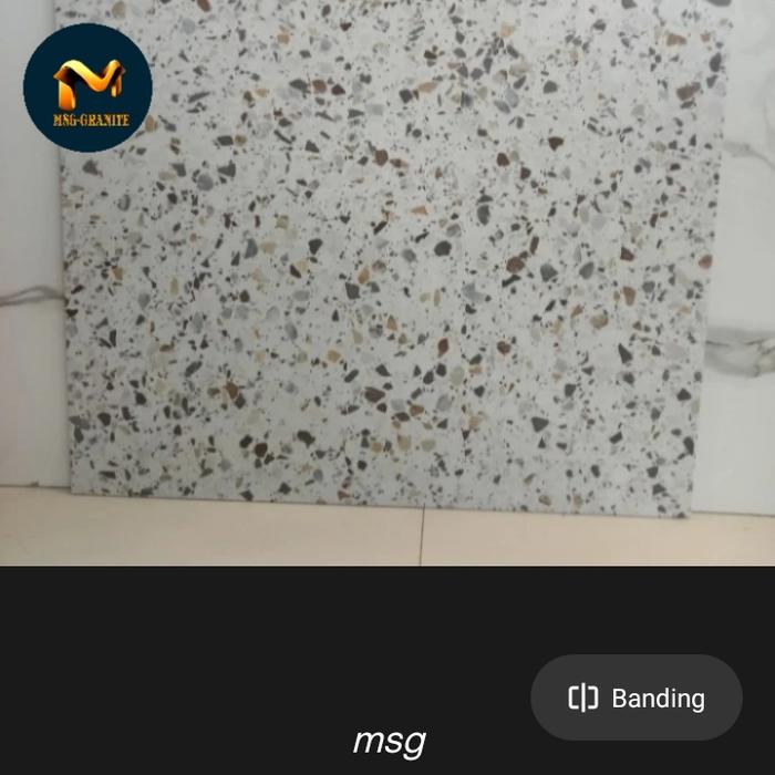 Gambar Granit invinity terazo Venice white 60×60 dari MANDIRI SINAR GRANIT undefined Tokopedia