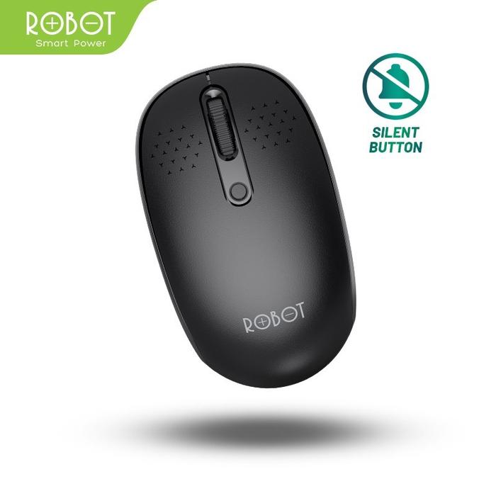 Gambar ROBOT Mouse USB 2.4G Wireless & Bluetooth 5.0 Dual Mode ROBOT M360 - Hitam dari Reformasi Computer Kota Administrasi Jakarta Barat Tokopedia