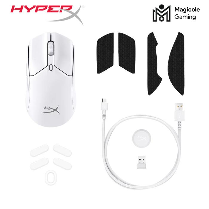 Gambar HyperX Mouse Gaming Wireless Pulsefire Haste 2 Mini - Putih dari mog id undefined Tokopedia
