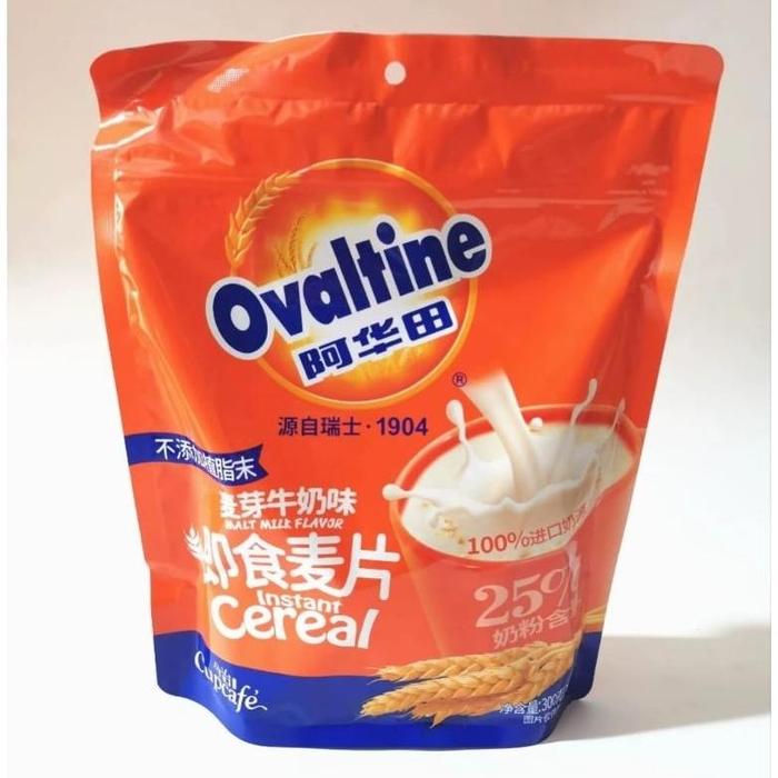 Gambar 300g Ovaltine Instant Cereal Oatmeal Chocolate & Milk Flavour / Sereal Ovaltine. - Milk dari Milatasu Rt undefined Tokopedia