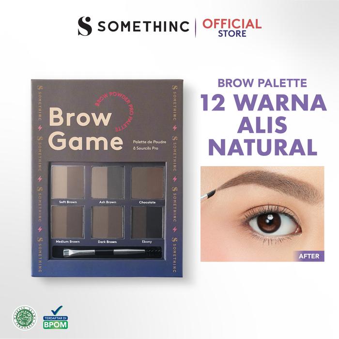 Gambar SOMETHINC BROW GAME Brow Powder Pro Palette dari Somethinc undefined Tokopedia