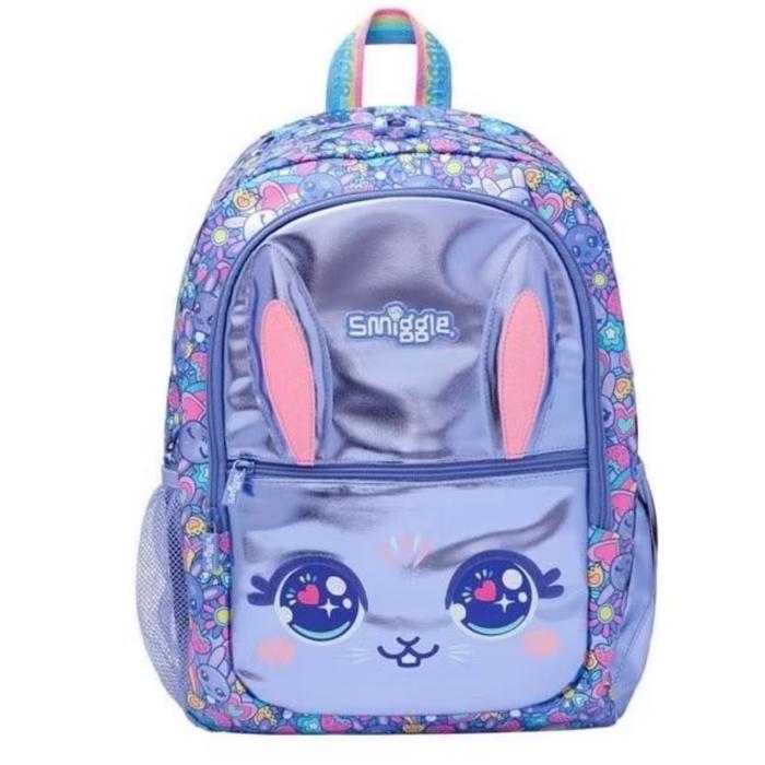 Gambar Smiggle Budz Bunny Purple Backpack Tas Ransel Anak SD Kado dari einstein toys shopp undefined Tokopedia