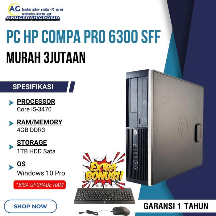 HP Pro6300 Corei5 4GB SSD 1TB Win10pro ③ HP Pro6300 Corei5 4GB SSD 1TB Win10pro ③ Amazon.com: HP