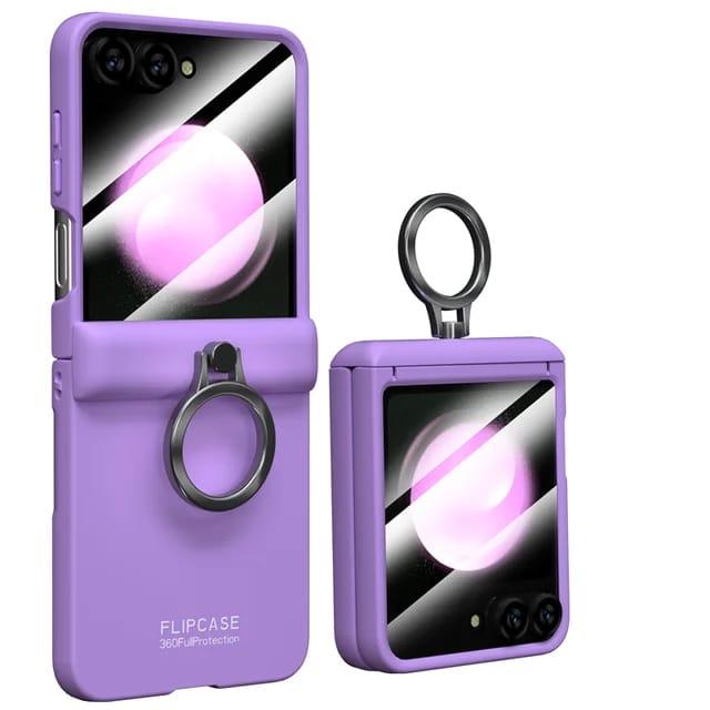 Gambar Case for Samsung Z FLIP6 FLIP 6 5G Hinge Full Protect Cover Screen - PURPLE dari URBAN STORY undefined Tokopedia