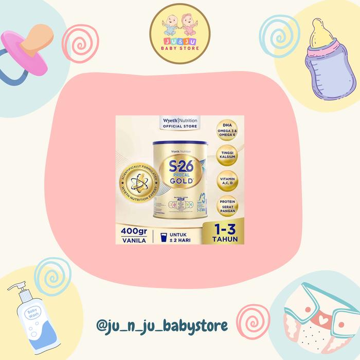 Gambar S 26 PROCAL GOLD TAHAP 3 400GR / 900GR / 1,6KG - 1600GR dari Ju&Ju Baby Store undefined Tokopedia
