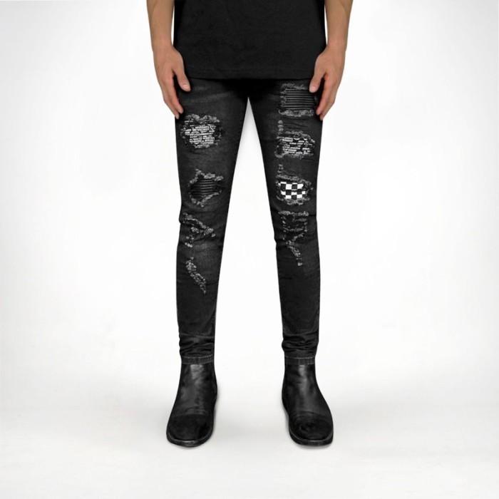 Gambar Rucas Jeans Season 16 Haritage washed Crystal Edition LONG JEANS - ORI - 32 dari Nowdoaction undefined Tokopedia