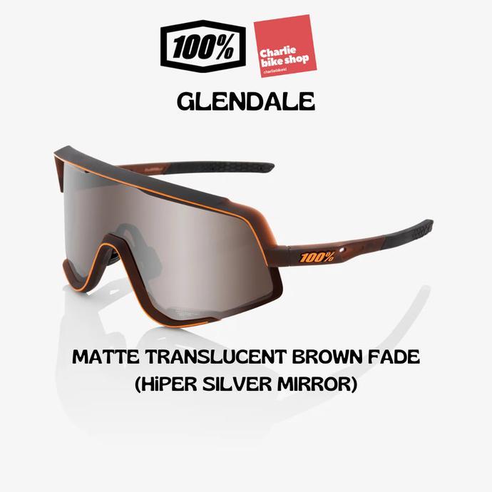 Gambar Kacamata Road Bike Sunglasses 100% One Hundred Percent GLENDALE - Hiper Silver dari UD Sukses Gemilang Makmur undefined Tokopedia