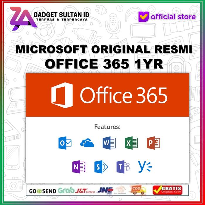 Gambar office home student 2021 / 2019 original for Windows and mac os - OFFICE 365 1YR dari GADGET SULTAN ID undefined Tokopedia