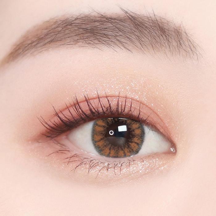Gambar SOFTLENS MYSTIC EYES  SOFTLENS WARNA MATA NORMAL DIAMETER 14.0-14.2mm - GLASSBALL BROWN dari Polar Bear 78 undefined Tokopedia
