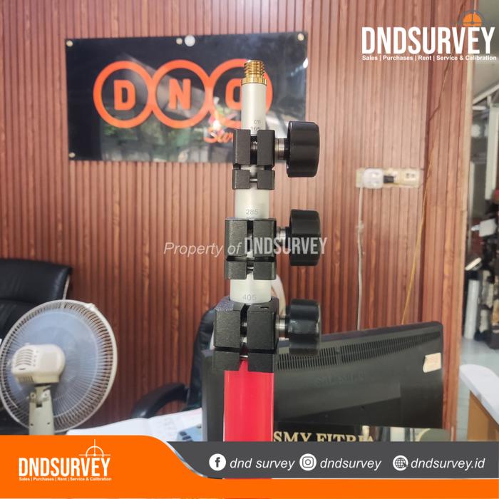 Gambar Stick Pole Jalon Survey 5,2 Meter/Total station/gps rtk/theodolit - Bulat dari Dnd Survey Bandung undefined Tokopedia