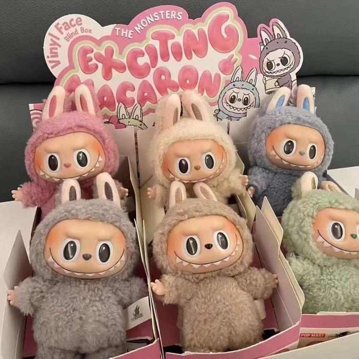 LABUBU MACARON 3体セット POP MART 【正規品・即発送】 THE MONSTERS Exciting Macaron