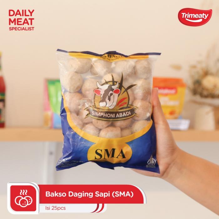 Gambar Bakso Simphoni SMA / Bakso Sapi / Bakso Daging Sapi Kombinasi - 25 butir dari Trimeaty Suvarna Sutera undefined Tokopedia