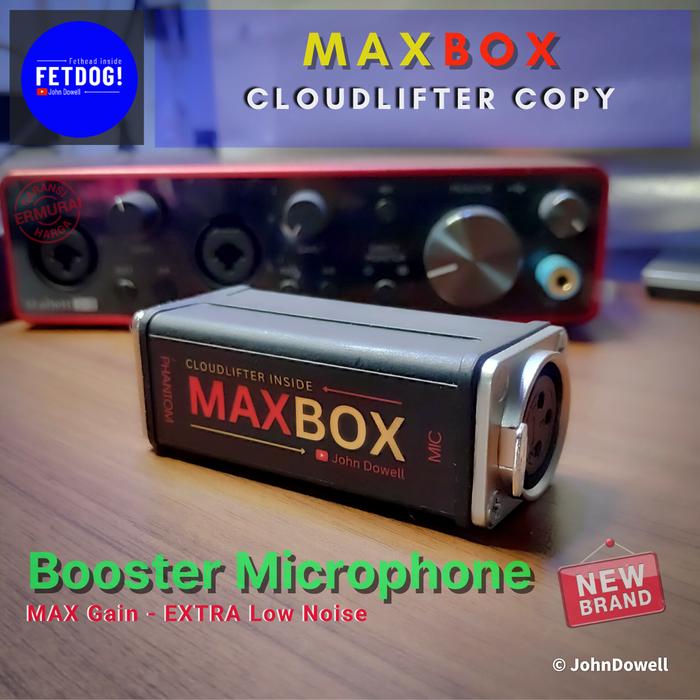 Gambar FETBOX FETHEAD INSIDE Booster microphone dynamic - Maxbox Mini dari John Dowell undefined Tokopedia