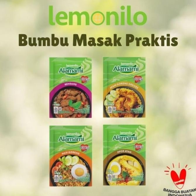 Gambar Lemonilo Alamami Bumbu Mak Praktis Rendang, Opor, Nasi & Ayam Goreng - Rendang dari redi glosir undefined Tokopedia