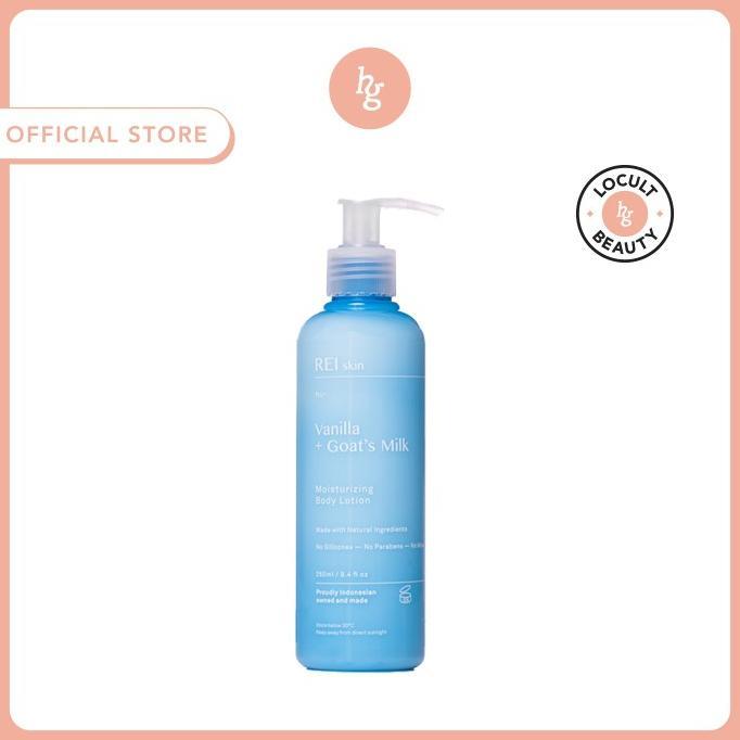 Gambar Ter gokil Rei Skin Vanilla and Goat's Milk Moisturizing Body Lotion Terpercaya - 250ml dari marina1023 undefined Tokopedia
