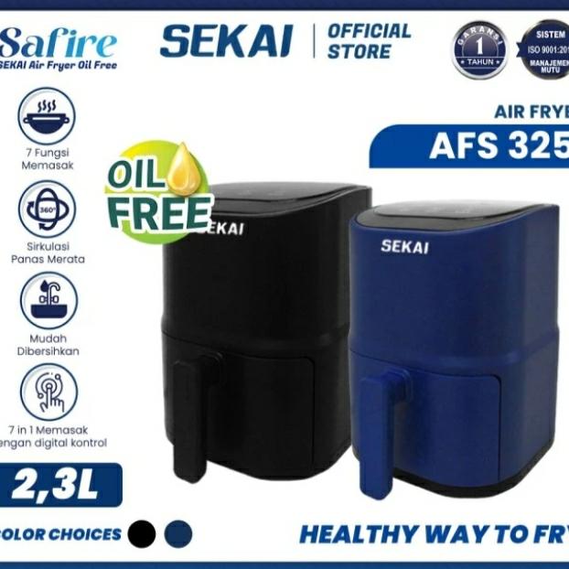 Gambar Air Fryer SEKAI AFS 3251 Digital Low Watt 2,3 Liter - YA BUBBLE WRAP dari Indah electric undefined Tokopedia