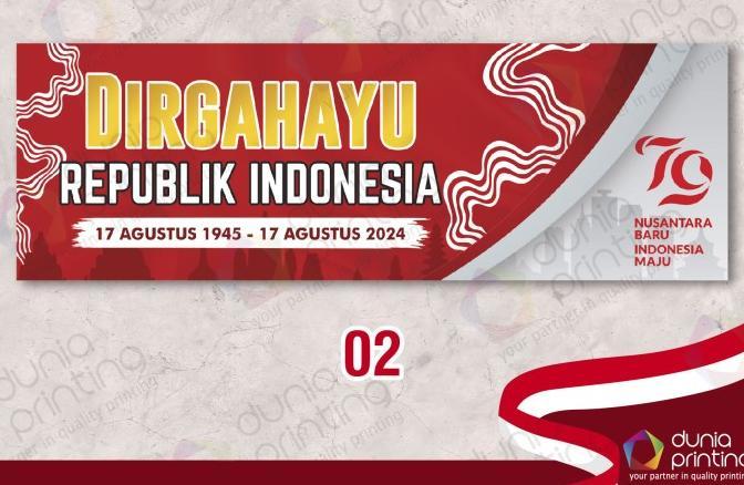 Gambar Merdeka Spanduk Kemerdekaan 17 Agustus - Ready Cetak Dan Custom Text - 02 dari CLAS SHOP 66 undefined Tokopedia