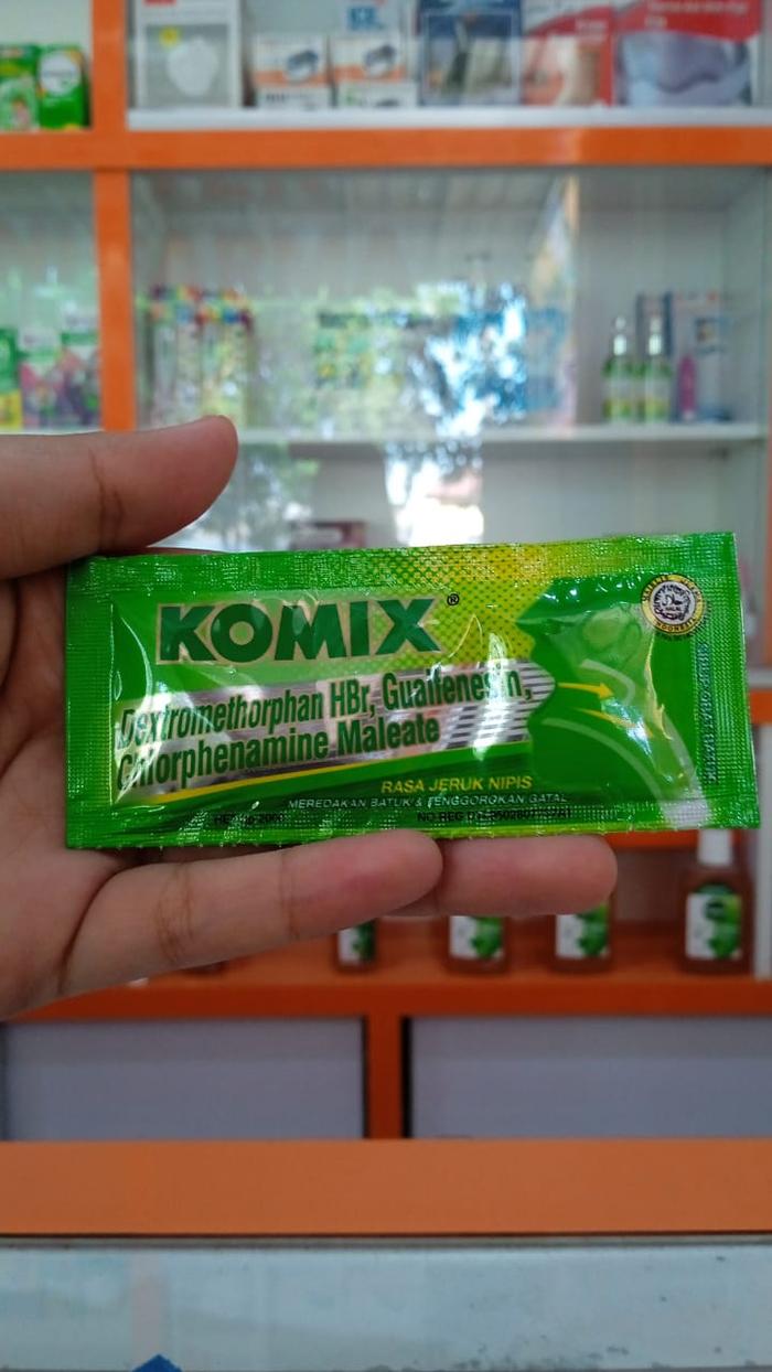 Gambar Komix sachet (Jahe,peppermint,Jeruk nipis, OBH biru) - jeruk nipis dari ApotekImaniFarma undefined Tokopedia