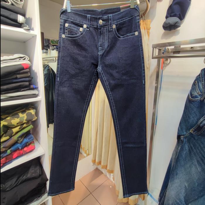 Gambar Celana panjang jeans true religion stretch import full tag slim fit - 30 dari happy shopping... undefined Tokopedia