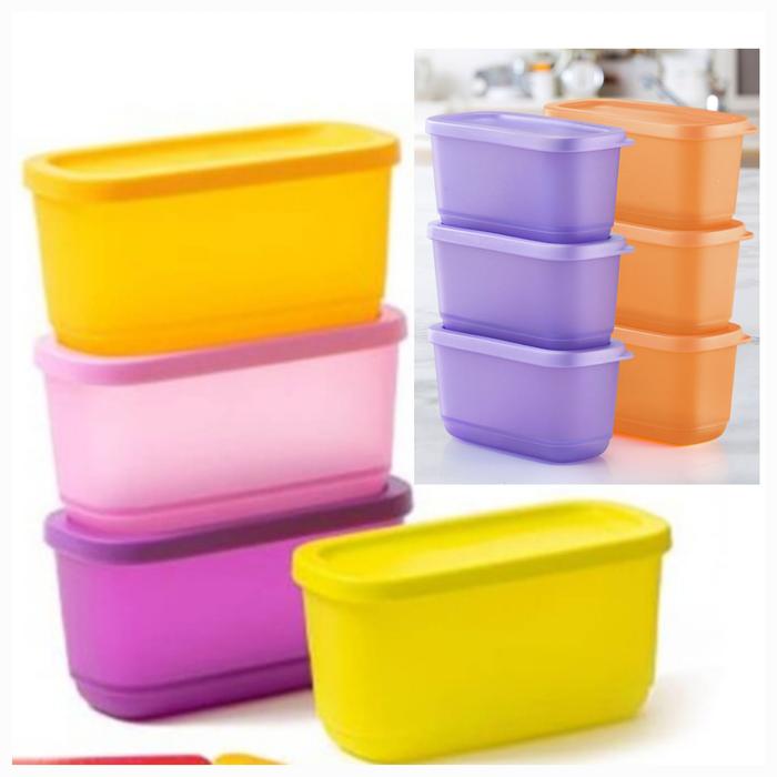 Gambar TUPPERWARE ORIGINAL MINI SQUARE ROUND / CUBIC SET 250ML / JELLY - 1pc random dari Tupperwareshop.01 undefined Tokopedia