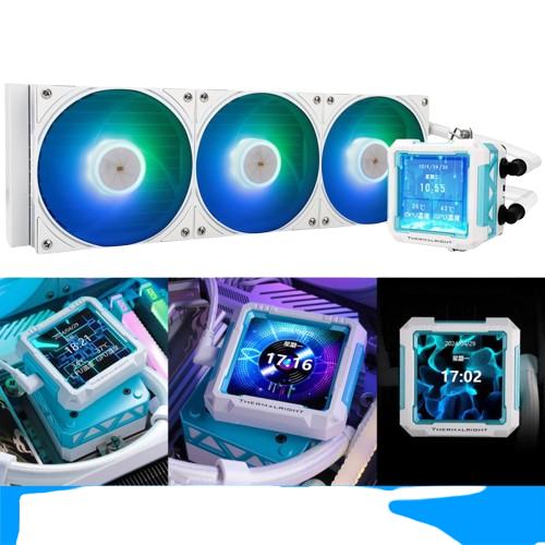 Gambar THERMALRIGHT Frozen Warframe PRO 240 360 ARGB LCD - AIO Water CPU Cooler Intel AMD - 360 White dari PERINTIS KOMPUTER undefined Tokopedia