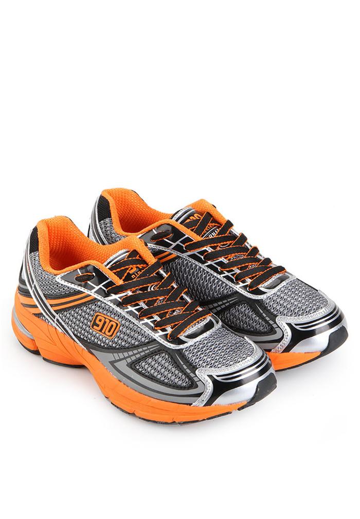Gambar 910 TORNADO WOMENS, Sepatu Olahraga Lari Wanita RUNNING SHOES ORIGINAL - Orange/Gray, 36 dari eReS Sport Store TA undefined Tokopedia