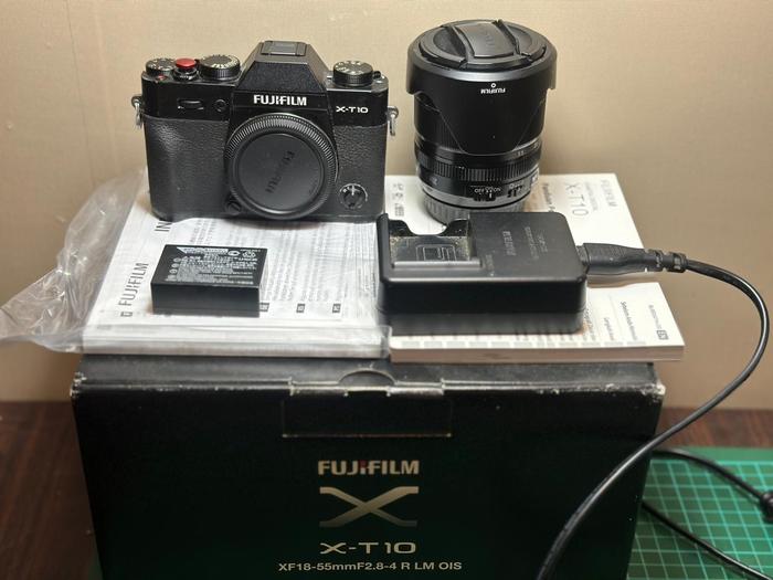 Gambar Kamera Mirrorless Fujifilm Fuji XT10 X-T10 XT-10 body dan Lensa XF-18-55 mm dari kongkanglingkong undefined Tokopedia