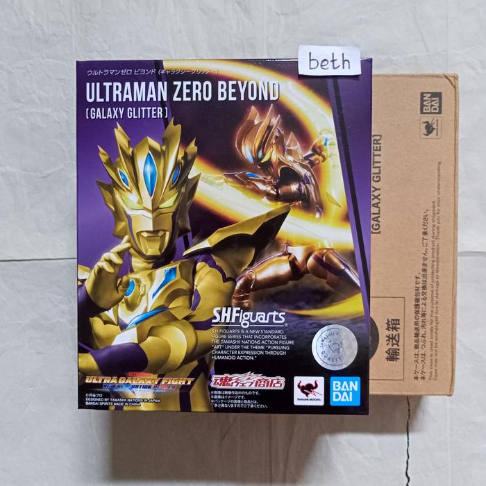 Gambar Misb SHF Ultraman Zero Beyond Galaxy Glitter Bandai (no rah ultra act) dari Beth Store JMB undefined Tokopedia