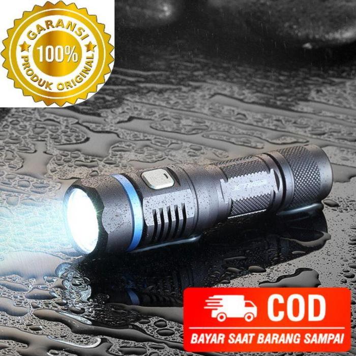 Gambar senter led JETBeam C8 Pro super terang jarak jauh original 1200 lumens dari Aneka Senter Led undefined Tokopedia