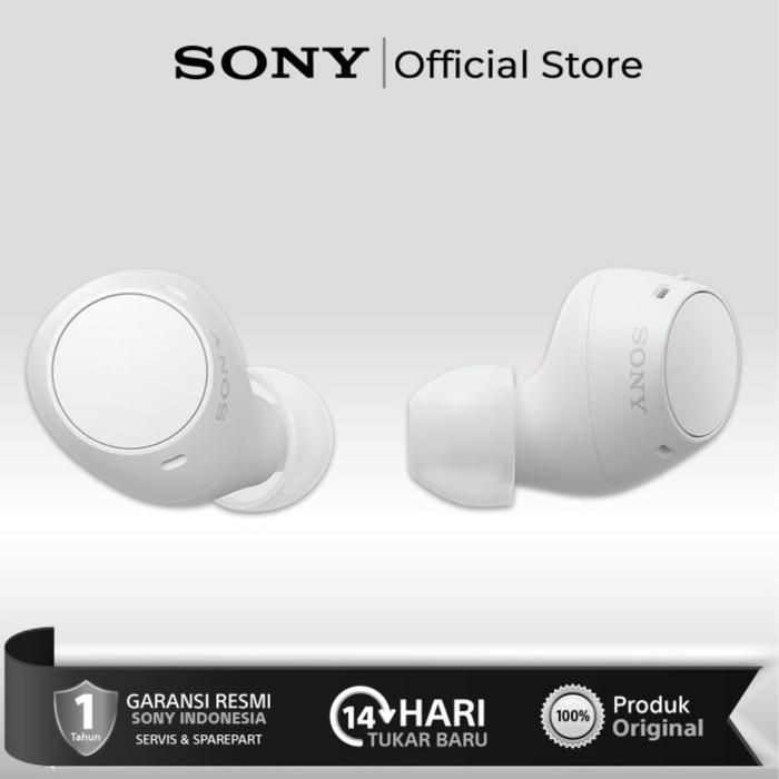 Gambar Sony WF-C510 Earphone True Wireless Bluetooth, WF C510 WFC510 TWS Earbuds - White dari Click & Go Tokopedia undefined Tokopedia