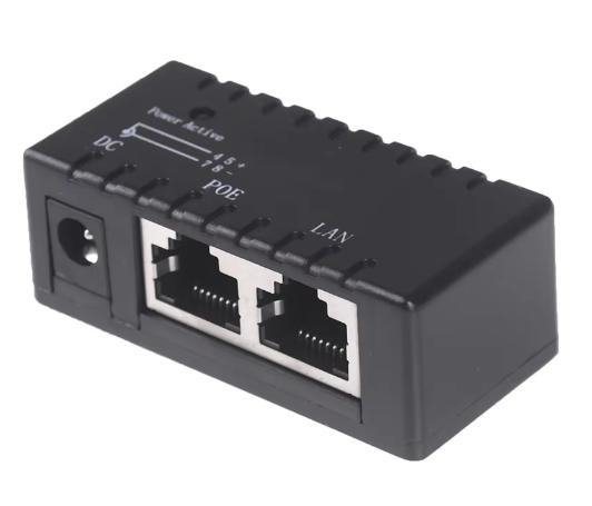 Gambar POE INJECTOR 100M & 1000M SUPPORT GIGABIT POWER ACTIVE Single-port Passive POE Injector Power Splitter for IP Camera POE Adapter Module Accessories POE - 100m dari TheR Comp undefined Tokopedia