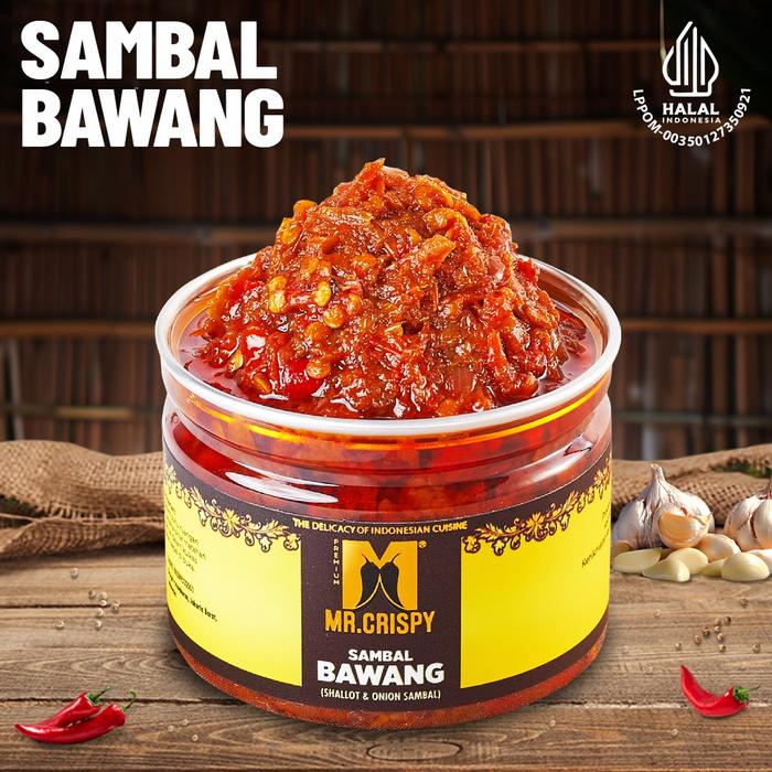 Gambar SAMBAL MR CRISPY SAMBAL BAWANG TRASI BALADO RICA HIJAU THAI - SAMBAL BAWANG dari MR CRISPY OFFICIAL undefined Tokopedia