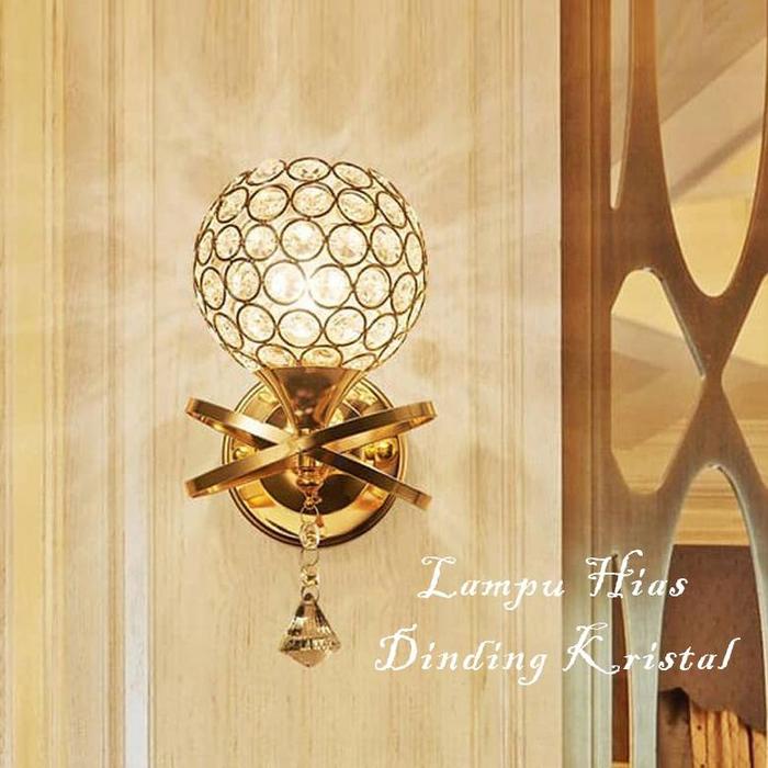 Gambar Lampu Dinding Kristal Gaya Modern Untuk Dekorasi Rumah Wall Lamp E27 Lampu Kristal Minimalis Sederhana - Tipe-1 dari TOKO BERKAHMANAH undefined Tokopedia