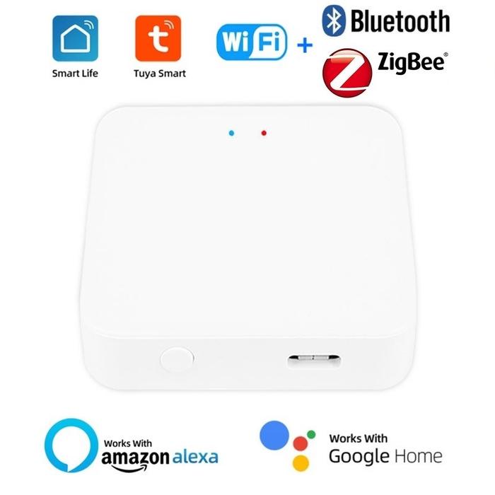 Gambar Smart Home Wireless ZigBee & Bluetooth  Multimode Gateway Hub Tuya - Tuya dari Smart Shop Center. undefined Tokopedia