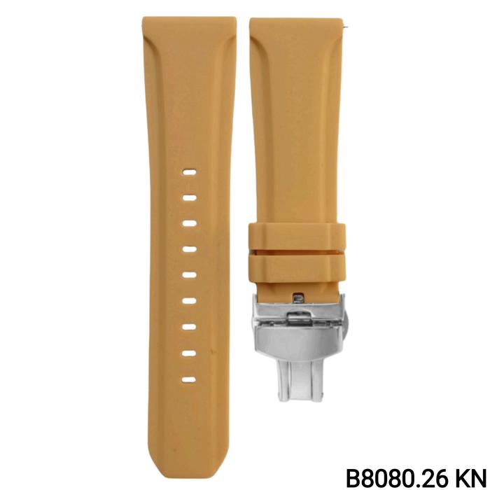 Gambar Tali Jam Tangan 26 MM Strap Rubber Buckle Buterfly Clasp 8080.26 - B 8080.26 KN dari Watch Band N strap undefined Tokopedia