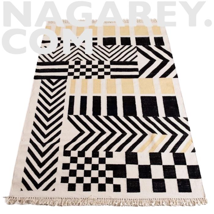 Gambar Monastir Karpet Rug Kilim Minimalis Nordic Maroko Ethnic dari NAGAREY undefined Tokopedia