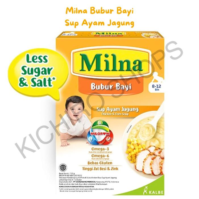 Gambar Bubur Bayi 8M+ Milna - Kichiro Shops - Sup Aym Jagung dari Kichiro Shops undefined Tokopedia