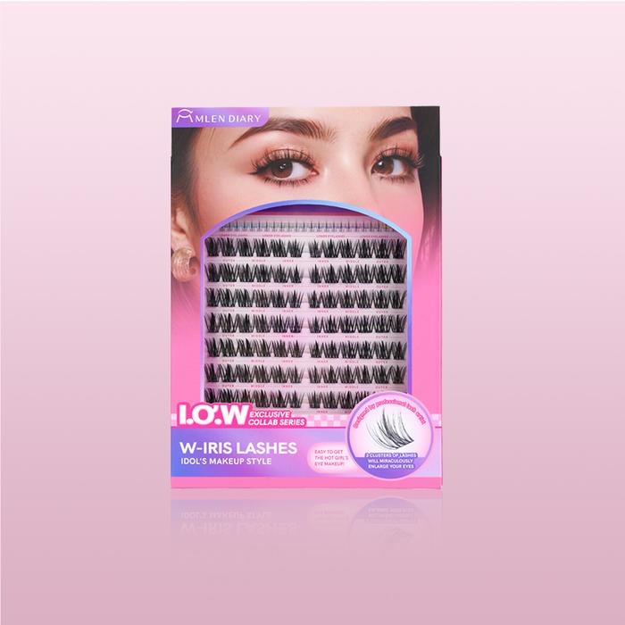 Gambar MLEN DIARY Bulu Mata I.O.W Seri Bulu Mata Kolaborasir Eksklusif 6D Extensions Bulu Mata Korea Extension - W-IRIS MAX dari MLEN DIARY Beauty Shop undefined Tokopedia