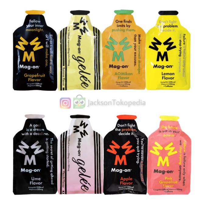 Gambar Mag-On Energy Gel Semua Rasa / Penambah Energi Olahraga Running Lari MagOn Mag On - Apple dari TOKO KHANA. undefined Tokopedia
