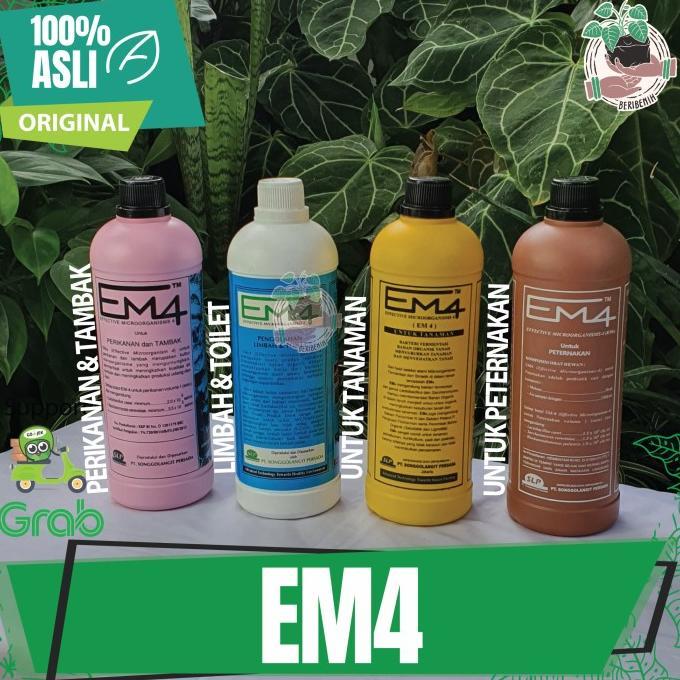 Gambar EM4 PERTANIAN PETERNAKAN TOILET PERIKANAN MIKRO ORGANISME EM 4 BOTOL - EM4 PERTANIAN dari ALILANKUN undefined Tokopedia