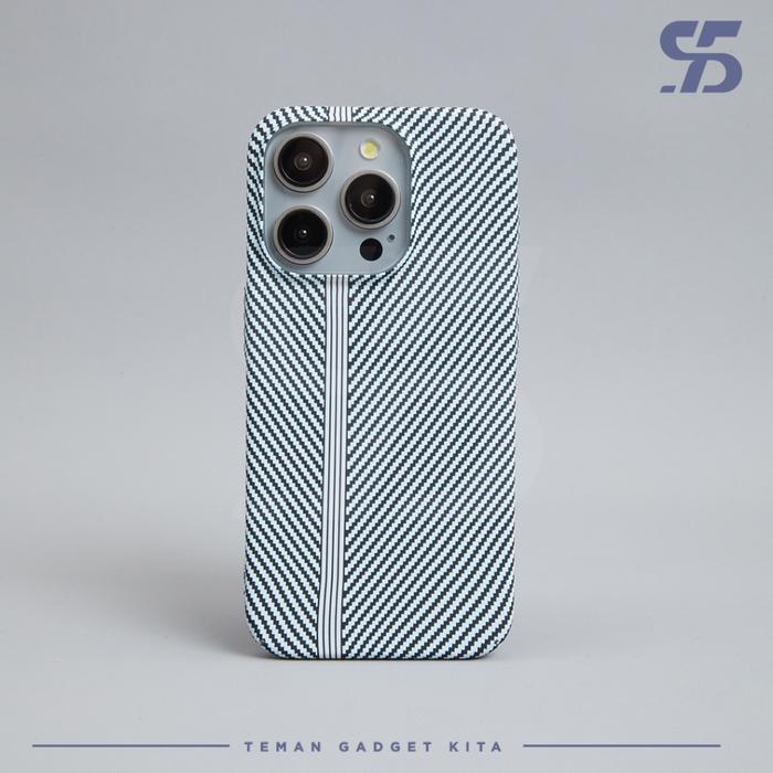 Gambar TSC Carbon Pattern Case With Magsafe For Iphone 13 13Mini 13Pro 13Pro Max - Black White, 13 dari TSCgadget.id undefined Tokopedia