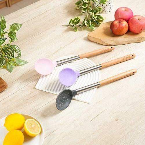 Gambar IDEALIFE - Kitchen Utensils - Spatula - Sutil - Sodet - Sendok Masak - Jepitan Makan - Thongs - Peralatan Masak - IL-172b - Mixing Spoon, Purple dari Sajun Electronic Serpong undefined Tokopedia