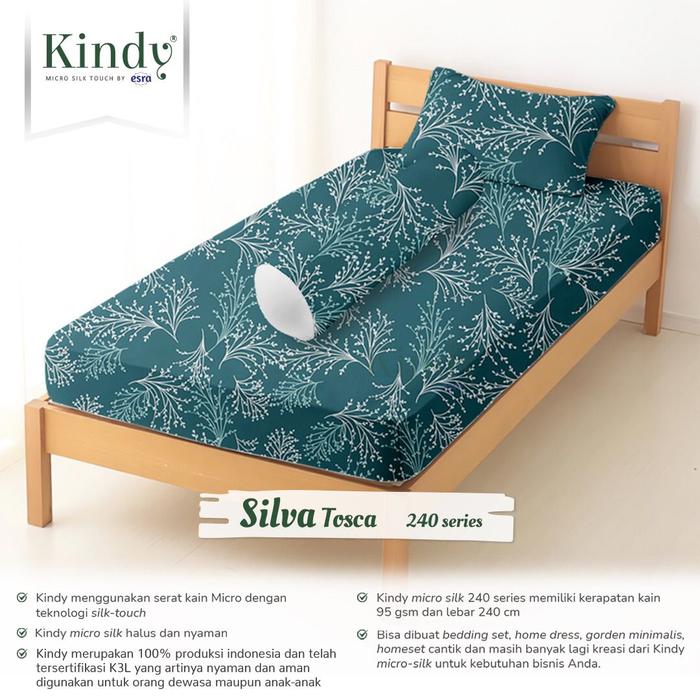 Gambar Sprei 100x200x30 CM Katun Micro Motif Sudah 1 Set Dengan Sarung Bantal Dan Guling - Silva Tosca dari Berrbi Shop_NEW undefined Tokopedia