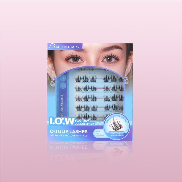 Gambar MLEN DIARY Bulu Mata I.O.W Seri Bulu Mata Kolaborasir Eksklusif 6D Extensions Bulu Mata Korea Extension - O-TULIP MIN dari MLEN DIARY Beauty Shop undefined Tokopedia